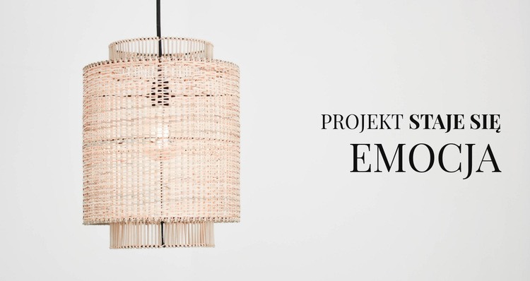 Design to emocje Projekt strony internetowej