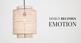 Bouw Uw Eigen Website Voor Design Is Emotie