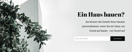 Ein Haus Bauen – Fantastisches WordPress-Theme