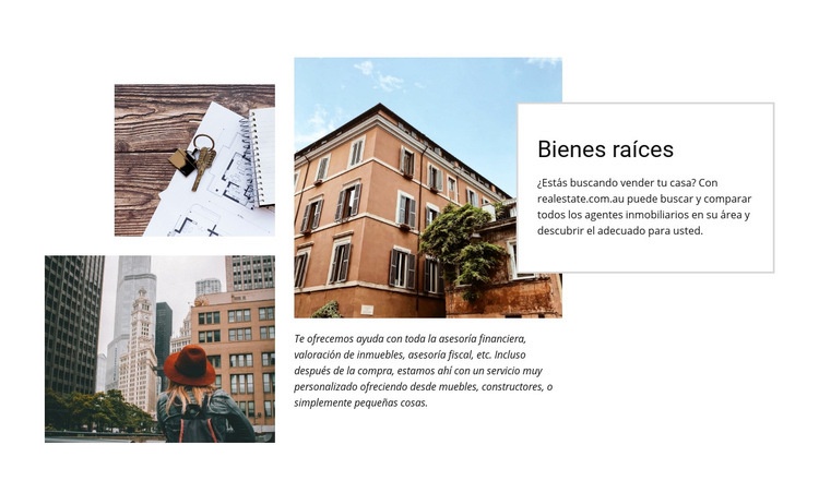 Residencias de lujo Plantillas de creación de sitios web