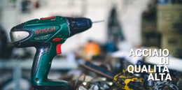 Design Web Straordinario Per Acciaio Di Alta Qualità