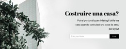 Costruire Una Casa - Modello HTML5 Multiuso Creativo