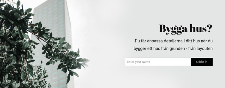 Att bygga ett hus WordPress -tema