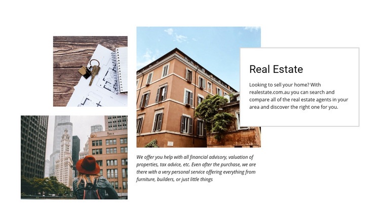 Luxury residences Webflow Template Alternative