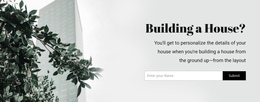 Building A House Website Creator