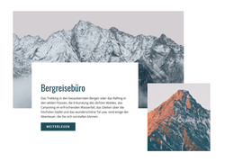 Bergreisebüro Webentwicklung