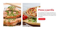 Restaurante Pizza Café - Diseño Profesional Personalizable