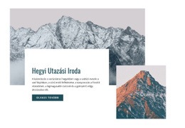 Hegyi Utazási Iroda – Üzleti Prémium Webhelysablon