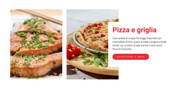 Ristorante Pizzeria - Download Del Modello Di Sito Web