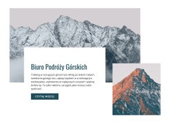 Ekskluzywny Szablon HTML5 Dla Biuro Podróży Górskich