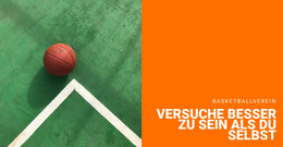 Basketball Spiel – Bestes Kostenloses WordPress-Theme