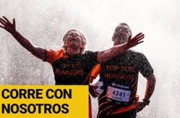 Amigos Corriendo - Plantilla HTML5