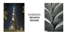 Tu Idea De Proyecto En Realidad - Plantilla Joomla Para Cualquier Dispositivo