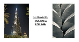Tu Idea De Proyecto En Realidad - Tema Responsivo De WordPress