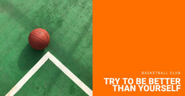 The Best HTML5 Template For Basketball Match