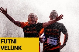 Futó Barátok Sablon