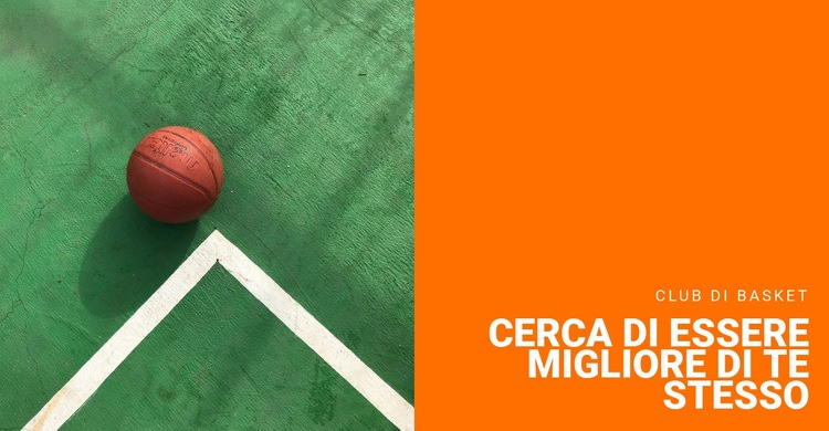 Partita di basket Modelli di Website Builder