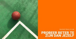 Basketball Wedstrijd - HTML-Sjabloon Downloaden