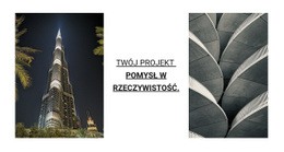 Twój Pomysł Na Projekt W Rzeczywistość - HTML Template Builder