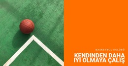 Basketbol Maçı Için Açılış Sayfası