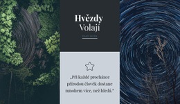 Hvězdy Volají – Vstupní Stránka