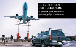 Gut In Luxus Zu Fahren – Fertiges Website-Design