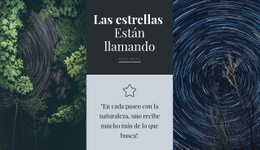 Las Estrellas Estan Llamando - HTML5 Website Builder