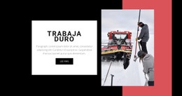 Trabaja Duro - Maqueta Responsiva