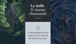 Le Stelle Stanno Chiamando - Costruttore Di Siti Web