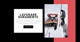 Layout CSS Gratuito Per Lavorare Duramente