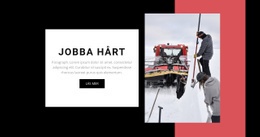 Jobba Hårt – Gratis Nedladdningswebbplatsdesign