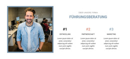 Führungsberatung – Benutzerdefiniertes WordPress-Theme