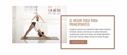 Plantilla Joomla Para Yoga Para Principiantes