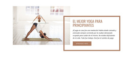 Yoga Para Principiantes - Plantilla Para Agregar Elementos A La Página
