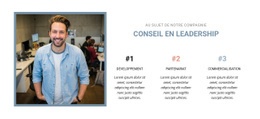 Conseil En Leadership - Design HTML Page Online