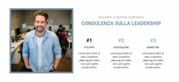 Consulenza Sulla Leadership - Design HTML Page Online