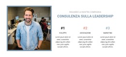 Pagina HTML Per Consulenza Sulla Leadership