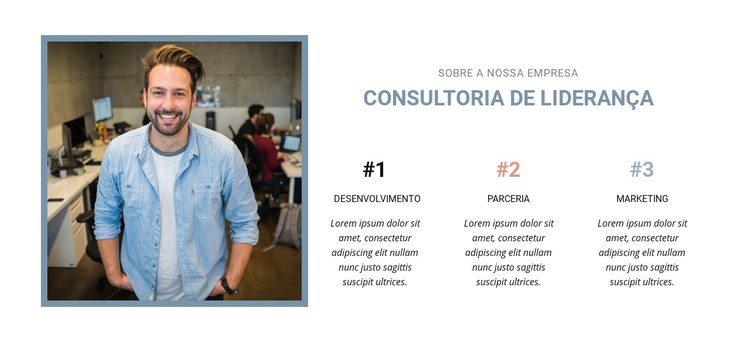 Consultoria de liderança Template CSS