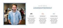 Ledarskapskonsult - Gratis HTML-Mall
