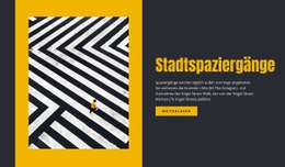 Fantastische Landingpage Für Reisen Sie Durch Die Stadt