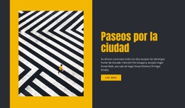 Viajar Paseos Por La Ciudad Plantilla CSS Básica