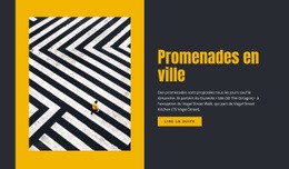 Conception Web Gratuite Pour Voyage Promenades En Ville