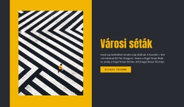 Utazás Városi Séták - Professzionális Webhelysablon