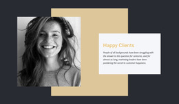 Our Happy Clients - Creative Multipurpose Website Builder