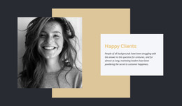 Our Happy Clients - Functionality WordPress Theme