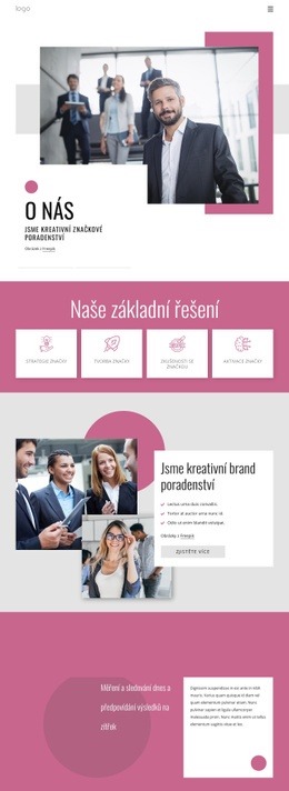 Téma WordPress Náš Tým Se Skládá Z Prostorových Designérů Pro Jakékoli Zařízení