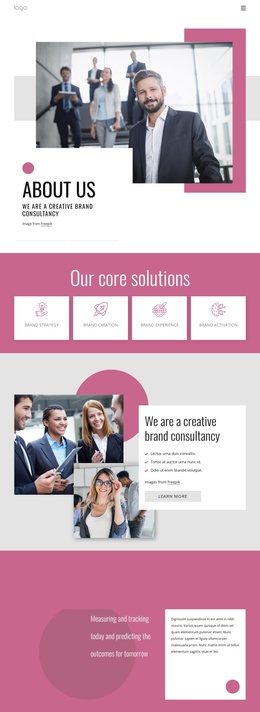 Our Team Consists Of Spatial Designers - Modern Joomla Template