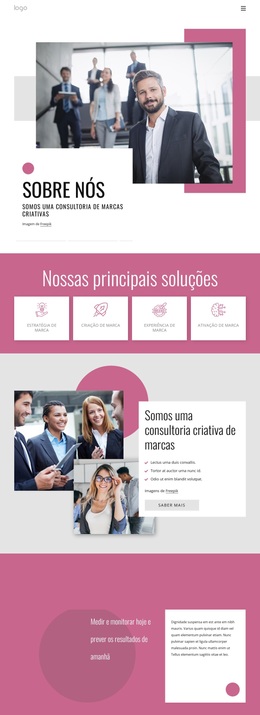 Tema WordPress Nossa Equipe É Formada Por Designers Espaciais Para Qualquer Dispositivo