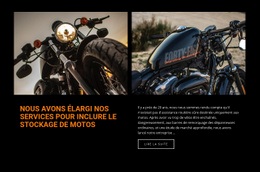 Services De Réparation De Motos - Belle Conception De Site Web