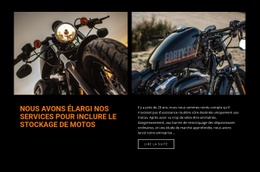 Services De Réparation De Motos - HTML Website Maker